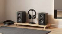gym audio equipment setup