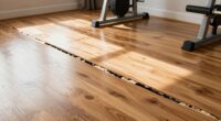 inappropriate flooring damages workout
