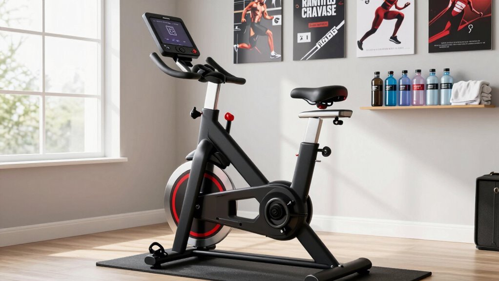 indoor cycling bike features