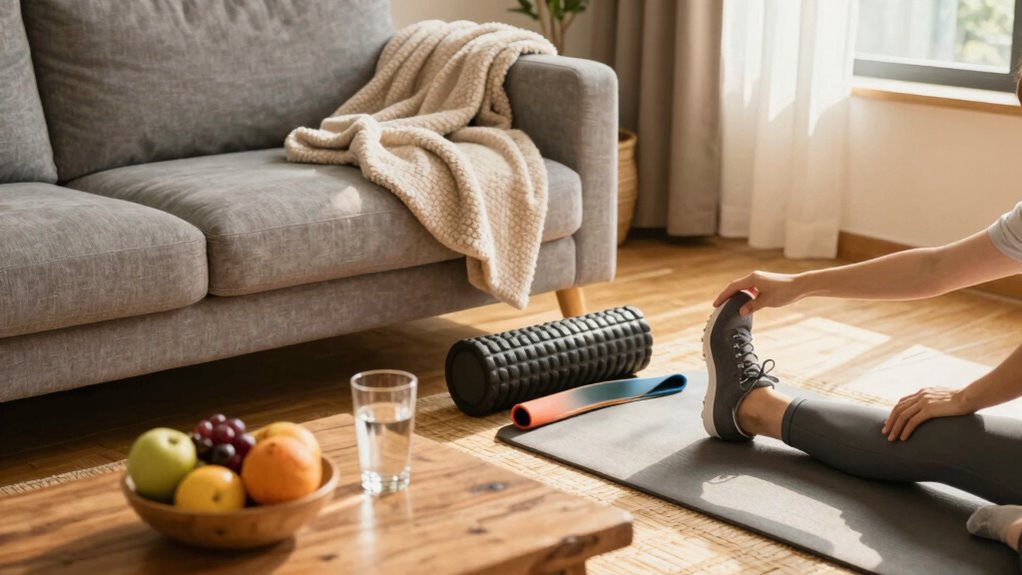 leg recovery tips at home
