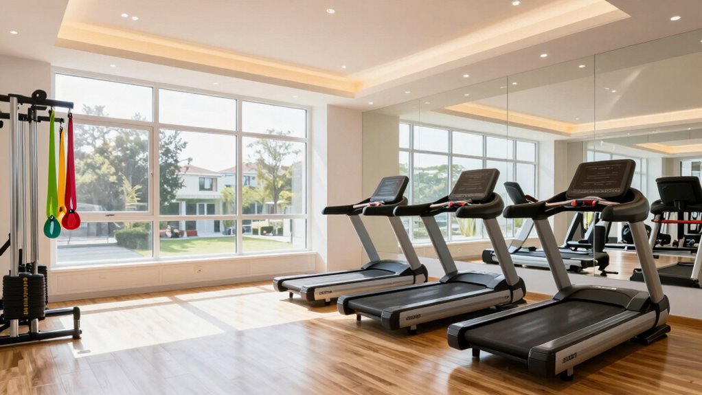 optimal lighting boosts workout motivation