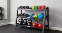 organize gym storage safely