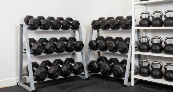 organizing heavy strength equipment