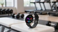 premium fitness watch indoors