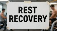 recovery sign before cardio