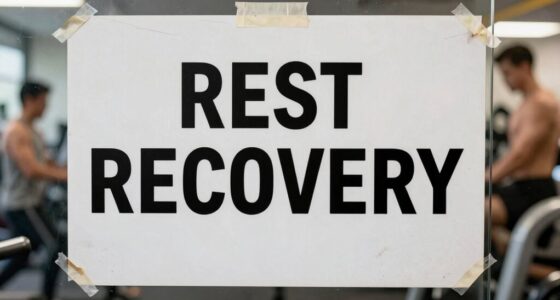 recovery sign before cardio