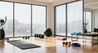 shared gym cleaning routine