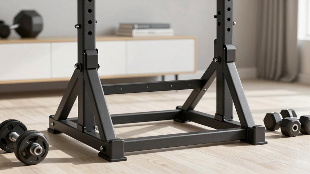 space saving adjustable gym equipment