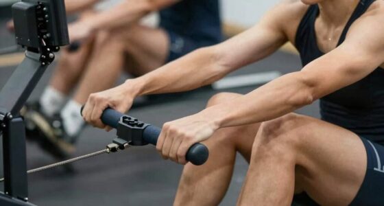 use proper rowing technique