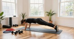 weekly home workout check in