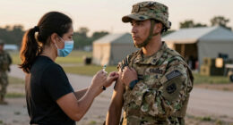 US military requires flu vaccine for some after outbreak in Texas training center
