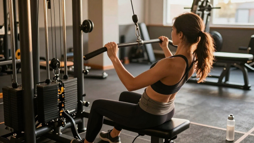 Mikolo G2 LAT Pull Down Machine: Cable Training With A Flip-Up Footplate