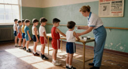 Polio Vaccine (Late 1950S, + Newspaper Headlines)