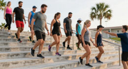 Viral Tampa Workout Friday Stairs Expands To New Cities Across US